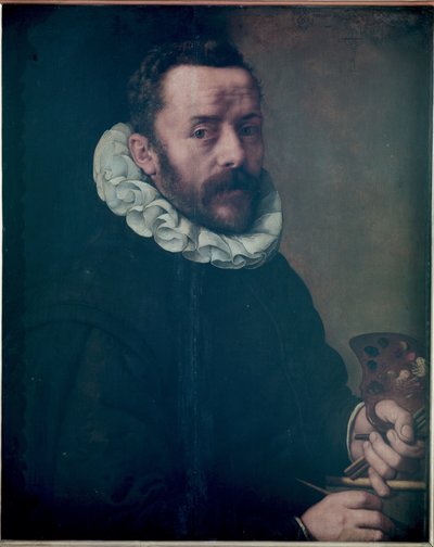 Self Portrait, 1591 by Frans II Pourbus